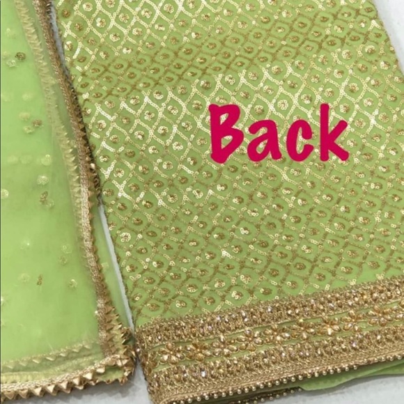 Unstitched Salwar kameez stuff - Picture 3 of 4